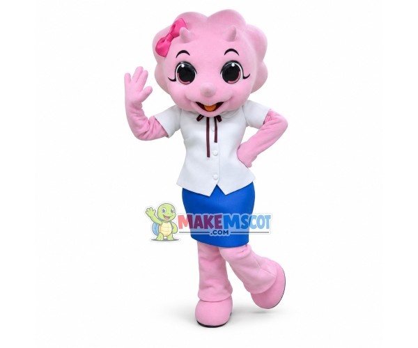 Airline Professional Staff Triceratop Mascot Costume Airline Professional Staff Triceratop Mascot Costume