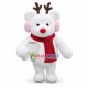 Warm Christmas Bear of The Bakery Mascot Costume Warm Christmas Bear of The Bakery Mascot Costume