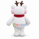 Warm Christmas Bear of The Bakery Mascot Costume Warm Christmas Bear of The Bakery Mascot Costume