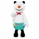 The Gentle Chef Polar Bear Mascot Costume The Gentle Chef Polar Bear Mascot Costume