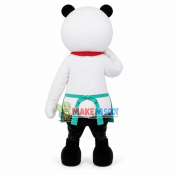 The Gentle Chef Polar Bear Mascot Costume The Gentle Chef Polar Bear Mascot Costume