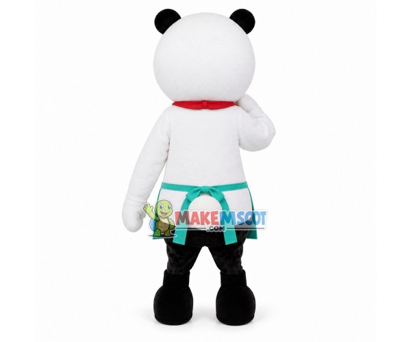 The Gentle Chef Polar Bear Mascot Costume The Gentle Chef Polar Bear Mascot Costume