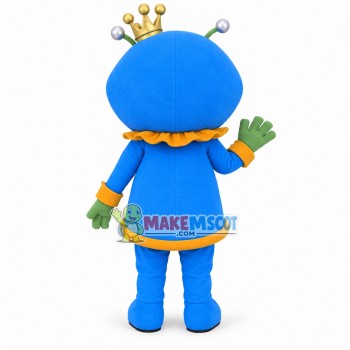 Introverted Alien Pig Prince Mascot Costume