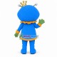 Introverted Alien Pig Prince Mascot Costume Introverted Alien Pig Prince Mascot Costume