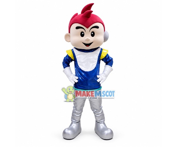 Operator Boy In Uniform Mascot Costume Operator Boy In Uniform Mascot Costume