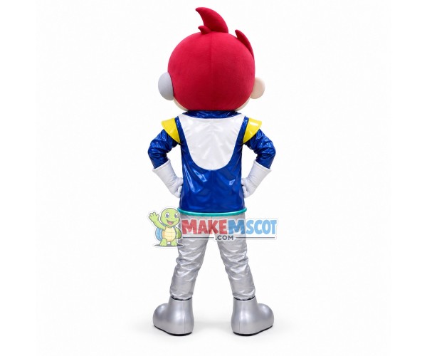 Operator Boy In Uniform Mascot Costume Operator Boy In Uniform Mascot Costume
