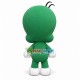 Amiable Green Baby Dragon Mascot Costume Amiable Green Baby Dragon Mascot Costume