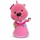 Pink Beaver Ruby Cartoon Mascot Costume Pink Beaver Ruby Cartoon Mascot Costume