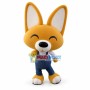 Stubborn Little Fox Eddie Cartoon Mascot Costume