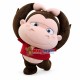 Little Monkey With Hands Like Heart Mascot Costume Little Monkey With Hands Like Heart Mascot Costume