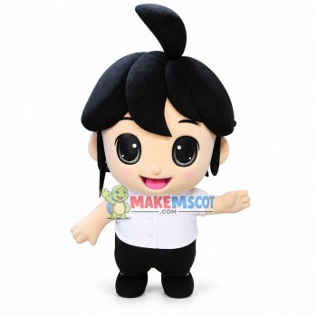 Merry the Short Haired Girl Mascot Costume