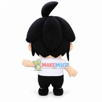 Merry the Short Haired Girl Mascot Costume Merry the Short Haired Girl Mascot Costume
