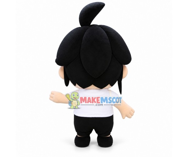 Merry the Short Haired Girl Mascot Costume Merry the Short Haired Girl Mascot Costume