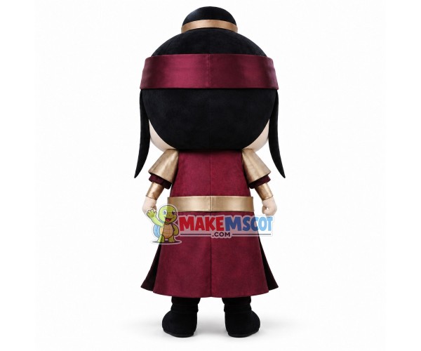 The Heroic Warrior of Ancient Korea Mascot Costume The Heroic Warrior of Ancient Korea Mascot Costume