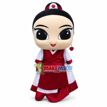 The Heroic Warrior of Ancient Korea Mascot Costume The Heroic Warrior of Ancient Korea Mascot Costume