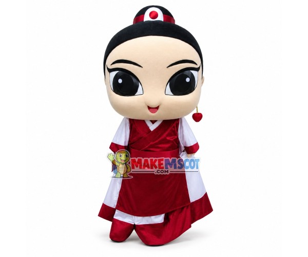 The Heroic Warrior of Ancient Korea Mascot Costume The Heroic Warrior of Ancient Korea Mascot Costume