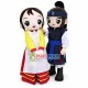 Childhood Sweetheart of Korean Costume Drama Mascot Costume Childhood Sweetheart of Korean Costume Drama Mascot Costume