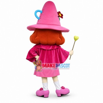 Pure Child Wearing Magic Hat Mascot Costume Pure Child Wearing Magic Hat Mascot Costume