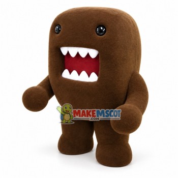 Brown Square Body Domo-kun Mascot Costume Brown Square Body Domo-kun Mascot Costume