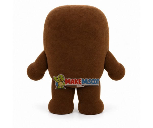Brown Square Body Domo-kun Mascot Costume Brown Square Body Domo-kun Mascot Costume