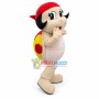 Lively Walking Turban Tortoise Mascot Costume