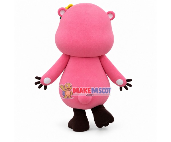 Ruby The Sensitive Beaver Mascot Costume Ruby The Sensitive Beaver Mascot Costume