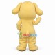 Beige Puppy of Children Underwear Brand Mascot Costume Beige Puppy of Children Underwear Brand Mascot Costume