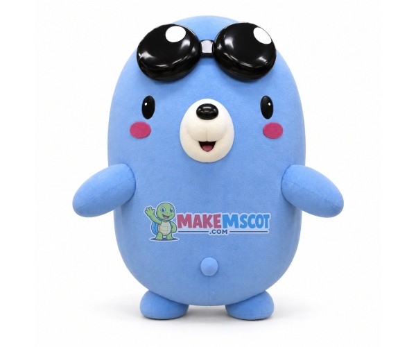 All-in-one Sea Lion With Cool Sunglasses Mascot Costume All-in-one Sea Lion With Cool Sunglasses Mascot Costume