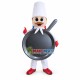 Non-stick Pan of Kitchenware Brand Mascot Costume Non-stick Pan of Kitchenware Brand Mascot Costume