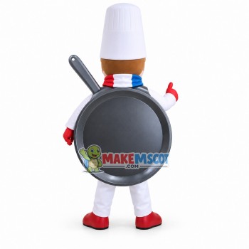 Non-stick Pan of Kitchenware Brand Mascot Costume Non-stick Pan of Kitchenware Brand Mascot Costume