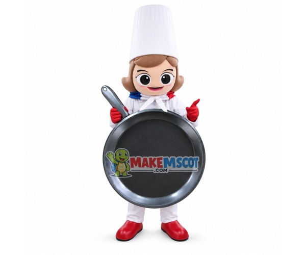 Non-stick Pan of Kitchenware Brand Mascot Costume Non-stick Pan of Kitchenware Brand Mascot Costume