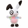 Cute Cartoon Soft White Bunny Mascot Costume