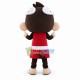Rebellious Monkey With Restrained Headband Mascot Costume Rebellious Monkey With Restrained Headband Mascot Costume