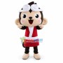Rebellious Monkey With Restrained Headband Mascot Costume