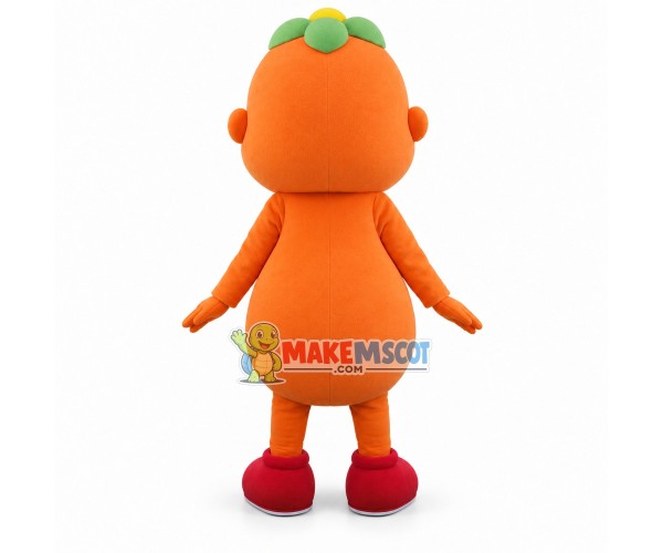 Soft Cartoon Doll With Flower Headband Mascot Costume Soft Cartoon Doll With Flower Headband Mascot Costume