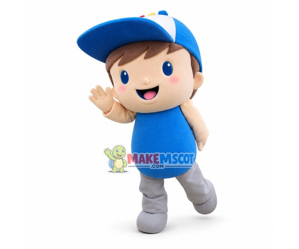 Little Boy of Universal Application Mascot Costume Little Boy of Universal Application Mascot Costume