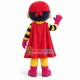 Sport Boy In The Bee Suit Mascot Costume