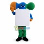 Display Stand of Defense Company Mascot Costume