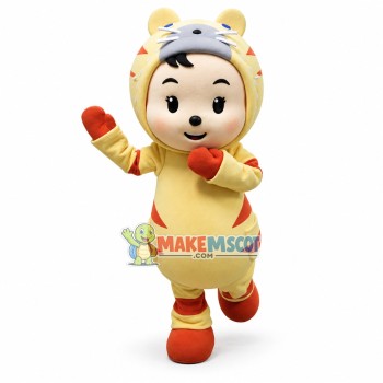 Lovely Baby In The Cosplay Outfit Mascot Costume