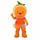 Orange Doll of The Supermarket Mascot Costume Orange Doll of The Supermarket Mascot Costume