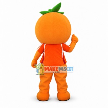 Orange Doll of The Supermarket Mascot Costume Orange Doll of The Supermarket Mascot Costume