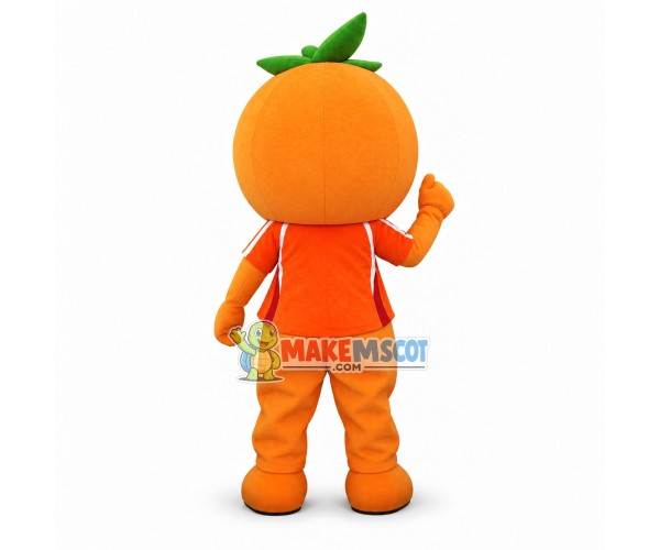 Orange Doll of The Supermarket Mascot Costume Orange Doll of The Supermarket Mascot Costume