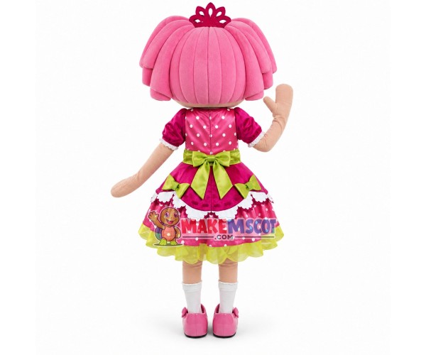 Jing Jing Bao In Gorgeous Princess Dress Mascot Costume Jing Jing Bao In Gorgeous Princess Dress Mascot Costume