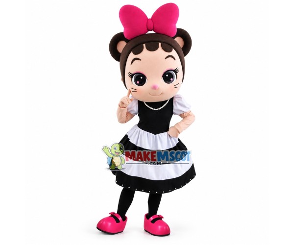Princess Girl of Childrens Clothing Brand Mascot Costume Princess Girl of Childrens Clothing Brand Mascot Costume