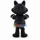 Grey Wildcat With Sharp Paws Mascot Costume Grey Wildcat With Sharp Paws Mascot Costume