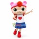 Attractive Girl In Denim Skirt Mascot Costume Attractive Girl In Denim Skirt Mascot Costume