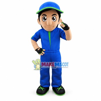 Attentive Mover With Good Service Mascot Costume