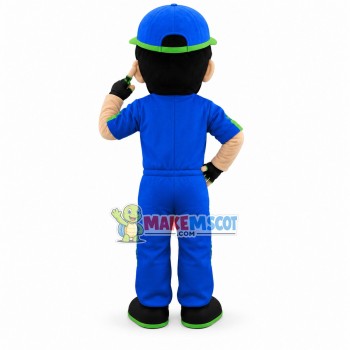 Attentive Mover With Good Service Mascot Costume Attentive Mover With Good Service Mascot Costume