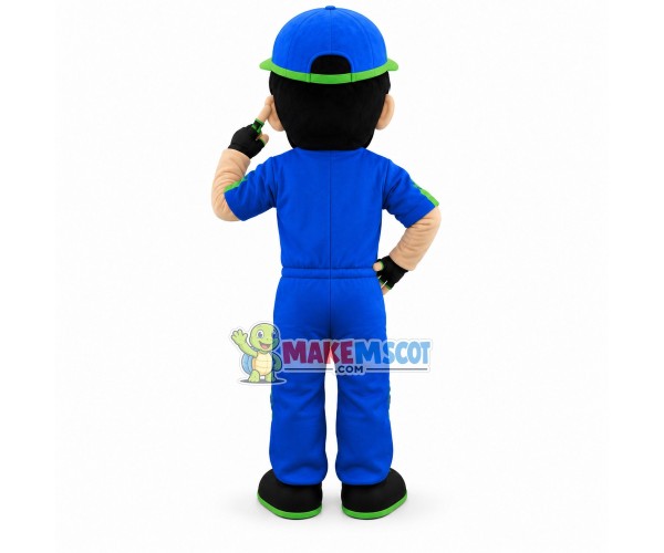 Attentive Mover With Good Service Mascot Costume Attentive Mover With Good Service Mascot Costume