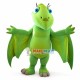 Sharp-billed Green Pterodactyl Mascot Costume Sharp-billed Green Pterodactyl Mascot Costume